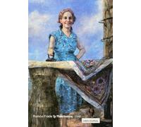Ramón Frade Puerto Rican artist, Lined Journal with "La Planchadora/The Ironer" on the cover: 120 page Notebook for older adults, adults, teens, who love Latino art