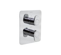 ramón soler 368712S Alexia Grifo Baño-Ducha Termostático Empotrado 2 Vías Sin Equipo Cromo