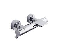 Ramon Soler - Grifo de Baño-Ducha Termostático Cascada Cromado Serie Blautherm