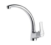 Ramon Soler Grifo de cocina Titanium Monomando Caño alto 360º Cromado Sistema S2 Ahorro agua