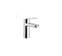 Ramon Soler - Grifo Monomando para Lavabo Cromado, Sistema S2 Ahorro de Agua, Diseño Moderno, Serie New Fly, Ideal para Baños Elegantes, Instalación Fácil