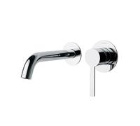 Ramon Soler - Grifo Monomando Empotrado para Lavabo, Cromado con Sistema de Ahorro de Agua S2, 2 Florones, Serie Drako