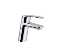 Ramon Soler - Grifo lavabo y lavabo - Mezclador de lavabo cromado NEW FLY NF - Cartucho inclinado ahorro de agua