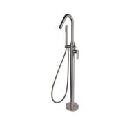 Ramon soler ramon soler conjunto de grifo para bañera de pie monomando níquel cepillado con accesorios serie alexia