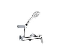 Ramon soler ramon soler conjunto grifo ducha monomando cromado con sistema s2 de ahorro de agua con accesorios serie alexia