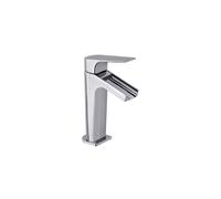 Ramon soler ramon soler grifo de lavabo monomando cromado con cascada y limitador 6l/min ahorro de agua serie urban chic