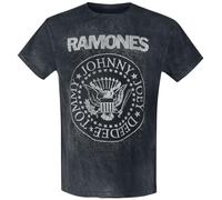 Ramones Hey Ho Let's Go Hombre Camiseta Negro 100% algodón Regular