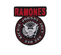 Ramones Hq - Parche redondo bordado para planchar