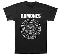 Ramones Men's Presidential Seal T-Shirt Black (Small)