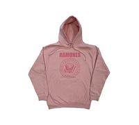 Ramones - Sudadera Hey Ho Sello para Adultos Unisex (S) (Rosa)