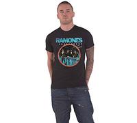 Ramones - T-Shirt # L Unisex Black # Circle Photo