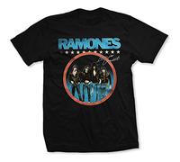 Ramones - T-Shirt # M Unisex Black # Circle Photo
