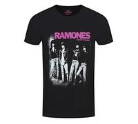 Ramones - T-Shirt (Unisex L) Rocket to Russia (Black)