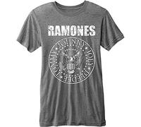 Ramones - T-Shirt (Unisex Xxl)Presidential Seal Grigio