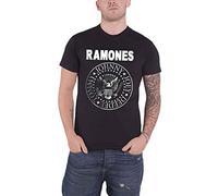 Ramones - T-Shirt (Uomo-M) Hey Ho Let's Go