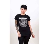 Ramones - T-Shirt # Xl Black Femmina # Seal