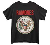 Ramones - T-Shirt # Xl Unisex Black # Full Colour Seal