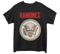 Ramones - T-Shirt # Xl Unisex Black # Full Colour Seal