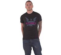 Ramones - T-Shirt # Xl Unisex Black # Purple Eagle