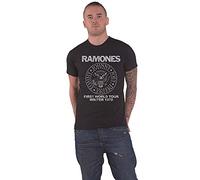 Ramones - T-Shirt # Xxl Black Unisex # First World Tour 1978