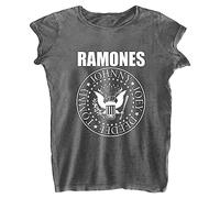 Ramones - T-Shirt # Xxl Ladies Grey # Presidential Seal