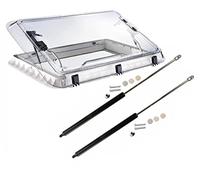 Ramor Strutz. 2 Resortes de Gas Compatibles con Seitz Dometic Heki 2 Skylight. Accesorios para Caravanas. (Kit de Instalación Completo.)