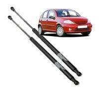 Ramor Strutz 2x Portón Trasero, Amortiguadores Maletero Compatible con Citroen C3 Mk1 2002-2009. Resorte de Gas, Puntales de Gasolina. Reemplazo de 8731G3 y Otros.