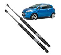Ramor Strutz 2x Portón Trasero, Amortiguadores Maletero Compatible con Ford KA Mk2 2008-2016. Resorte de Gas, Puntales de Gasolina. Reemplazo de 51794232 y Otros.
