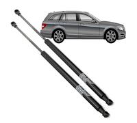 Ramor Strutz 2x Portón Trasero, Amortiguadores Maletero Compatible con Mercedes C Clase W204 2007-2014. Resorte de Gas, Puntales de Gasolina. Reemplazo de 2129801064 y Otros.