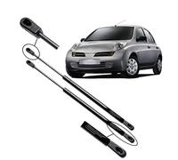 Ramor Strutz 2x Portón Trasero, Amortiguadores Maletero Compatible con Nissan Micra K12 2002-2010. Resorte de Gas, Puntales de Gasolina. Reemplazo de 90450AX61B y Otros.