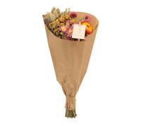 Ramos de Flores Secas, Decoración, Multicolor, Pack de 8, 50cm, Ø20cm