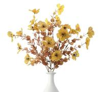 Ramos De Flores Secas - Ramos De Flores, Arreglo Floral Seco, Decoración Falsa Realista para Eventos, Magnífico Centro De Mesa Artificial | Ideal para Jardín, Entrada, Porche, Balcón, Boda.