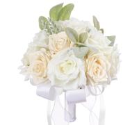 Ramos de novia para boda,Ramos de novia con diseño ajustable | Ramos de flores de boda con combinación armoniosa, regalos de ramo de San Valentín