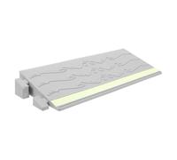Ramp board,Door Indoor Sweeping Robot Entry For Home(26.50X10.00X4.50CM)