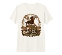 Ramp Club Long Dog Society - Perro Salchicha Camiseta Premium