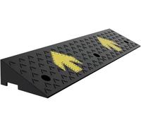 Rampa Antideslizante para bordillos. Rampas de Caucho for bordillos, Puertas, umbrales y pavimentos, escalones y rampas de Escalera(Height 4cm/1.6inch)