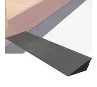 Rampa antideslizante para silla de ruedas, rampa de umbral de goma para una fácil accesibilidad, alta capacidad de carga, fácil instalación, 98 cm x 8 cm x 2,5 cm