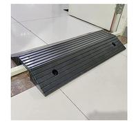 Rampa de acceso portátil de goma con marco de soporte for sillas de ruedas, scooters y andadores, con elevación de 5 a 7,5 cm.(50x39x7.5cm)