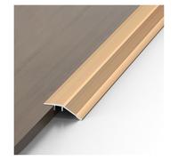 Rampa De Aluminio For Transición De Piso, Moldura Antideslizante E Impermeable For Puertas, De Alfombra A Baldosa, Acceso For Sillas De Ruedas Y Acceso A Viviendas.(Gold)