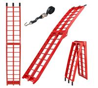 Rampa De Carga 340 KG 180 CM Plegable Rampa De Moto Aluminio Ligera