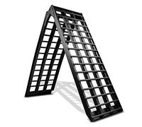 Rampa de Carga Aluminio ConStands V Negro, MAX. 680 kg, Plegable, por Moto, Scooter, Quad, ATV