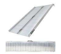 Rampa de Conducción Umbral 152CM 272KG Plegable Ligero Aluminio