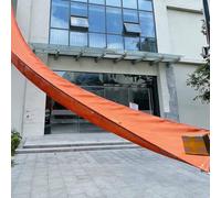 Rampa de Descarga Vertical Impermeable de Alta Resistencia - 1,5 x 23 m (4,9 x 75,4 pies) con Lona extragruesa para la evacuación de escombros y soluciones logísticas eficientes.