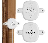 Rampa de dispositivos de seguridad - Lote 2 Adaptadores de mano de mano | Escalera de soporte de barrera infantil, fijación de herramientas sin perforación, accesorio interior de la casa, barandilla d
