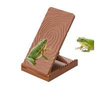 Rampa de escalada para reptiles | Rampa escalonada de terrario para reptiles hábitat,terrarium accesorios para amantes de las mascotas recinto vivarium lugar de descanso jugar alimentación lagartos