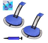 Rampa de Escape de 2 Piezas para Piscina, Rampa de Escape de luz,Escape para Salvar Animales,Rampa Flotante,Rescate,Accesorios de Piscina,Rampa de Criatura,Rampa Flotante con 1 Cilindro Inflable