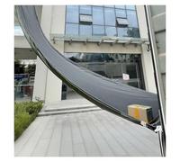 Rampa de Lona de Alta Resistencia para Carga - Deslizador de Lona Duradero para una Descarga y manipulación eficientes (Negro, 15x1,5 m) - Ideal para Uso en almacenes y Transporte de mercanc