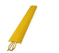 Rampa de Protección de Cable Correa de desaceleración Velocidad con Ranura for Cables, Placa Protectora línea PVC y Caucho, protección(2pcs Color 2)