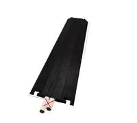 Rampa de Protección de Cable PVC, Correa de desaceleración con Ranura Alambre, Placa Cubierta Protectora línea, protección Cable(Color 10)