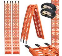 Rampa de Salida Muelle Carga Aluminio 680KG 228cm Plegable para Moto 2Er Juego